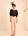 Shar Draped Twist Trousers