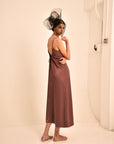 Paulette Bareback Drawstring Dress