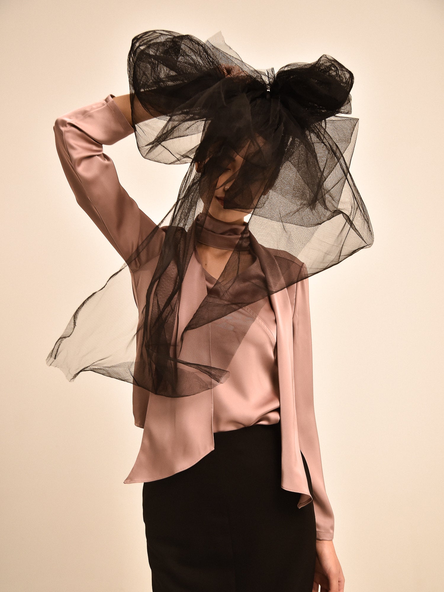 Sylvie Long Sleeve Sash Top