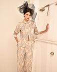 Jeanne Long Sleeve Lace Shirt