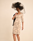 Rachelle Lace Scalloped Dress