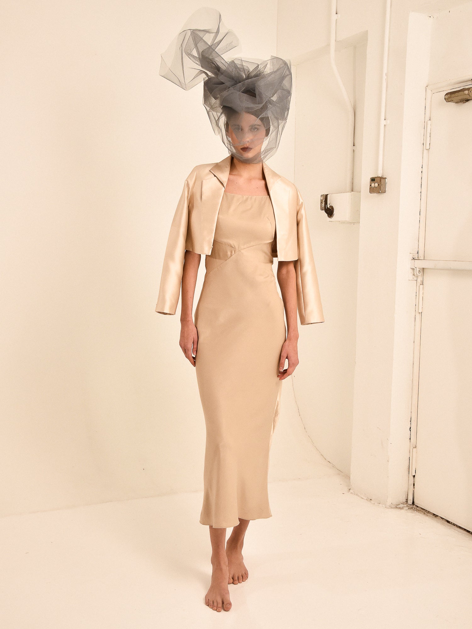 Charlene Bias Cut Dress