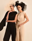 Odette Shoulder Drape Jumpsuit