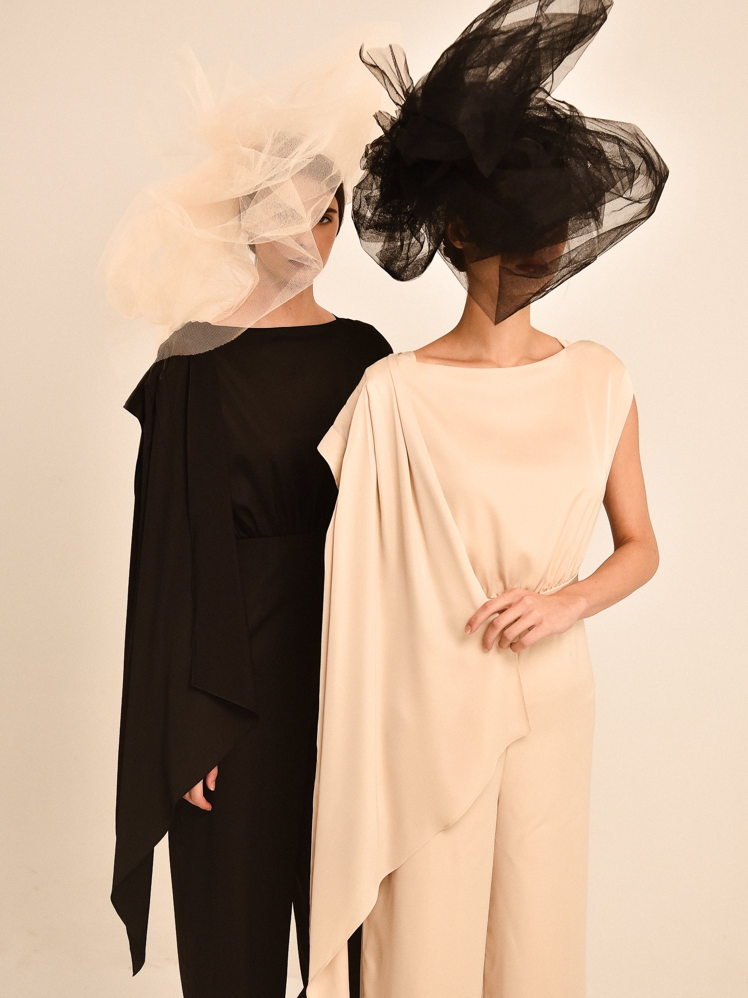 Odette Shoulder Drape Jumpsuit