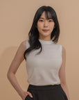 Basic Sleeveless Knit Top
