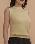 Basic Sleeveless Knit Top