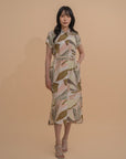 Botanical Shirt Dress