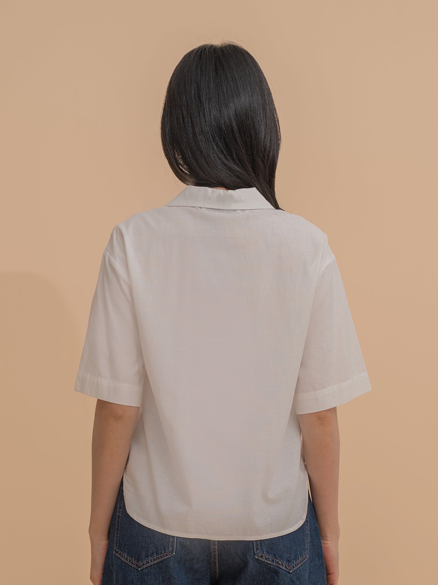 Button-Up Relaxed Shirt