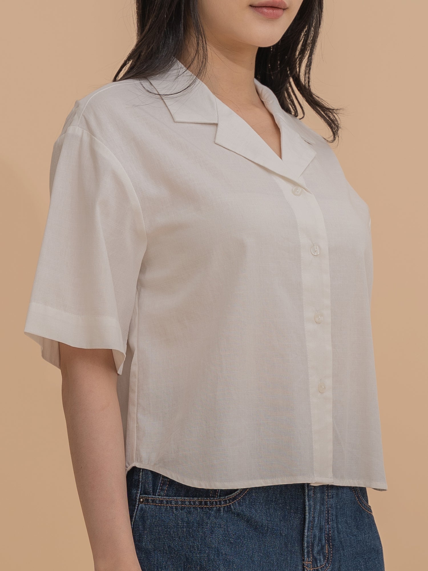 Button-Up Relaxed Shirt
