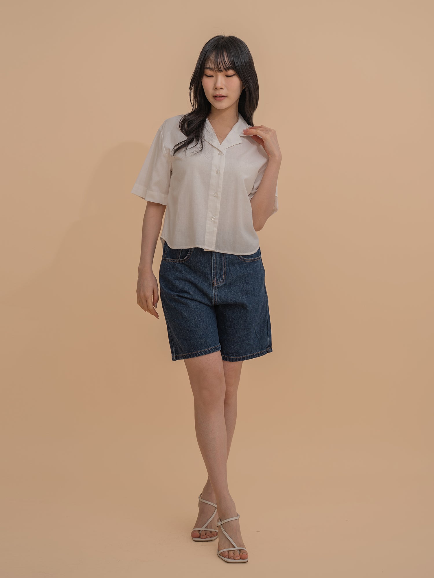 Button-Up Relaxed Shirt