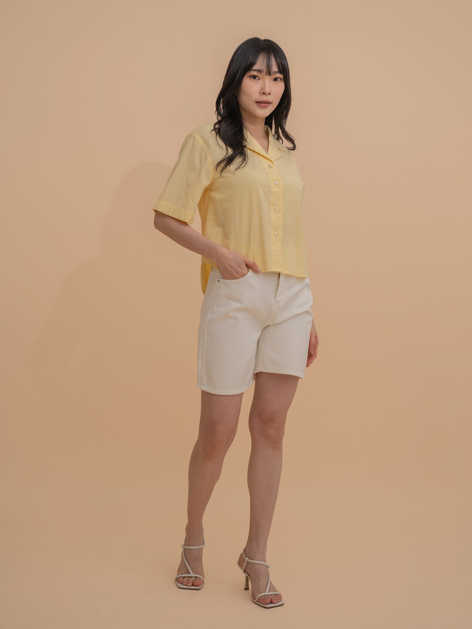 Button-Up Relaxed Shirt