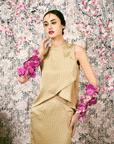 Jia Crossover Sleeveless Top
