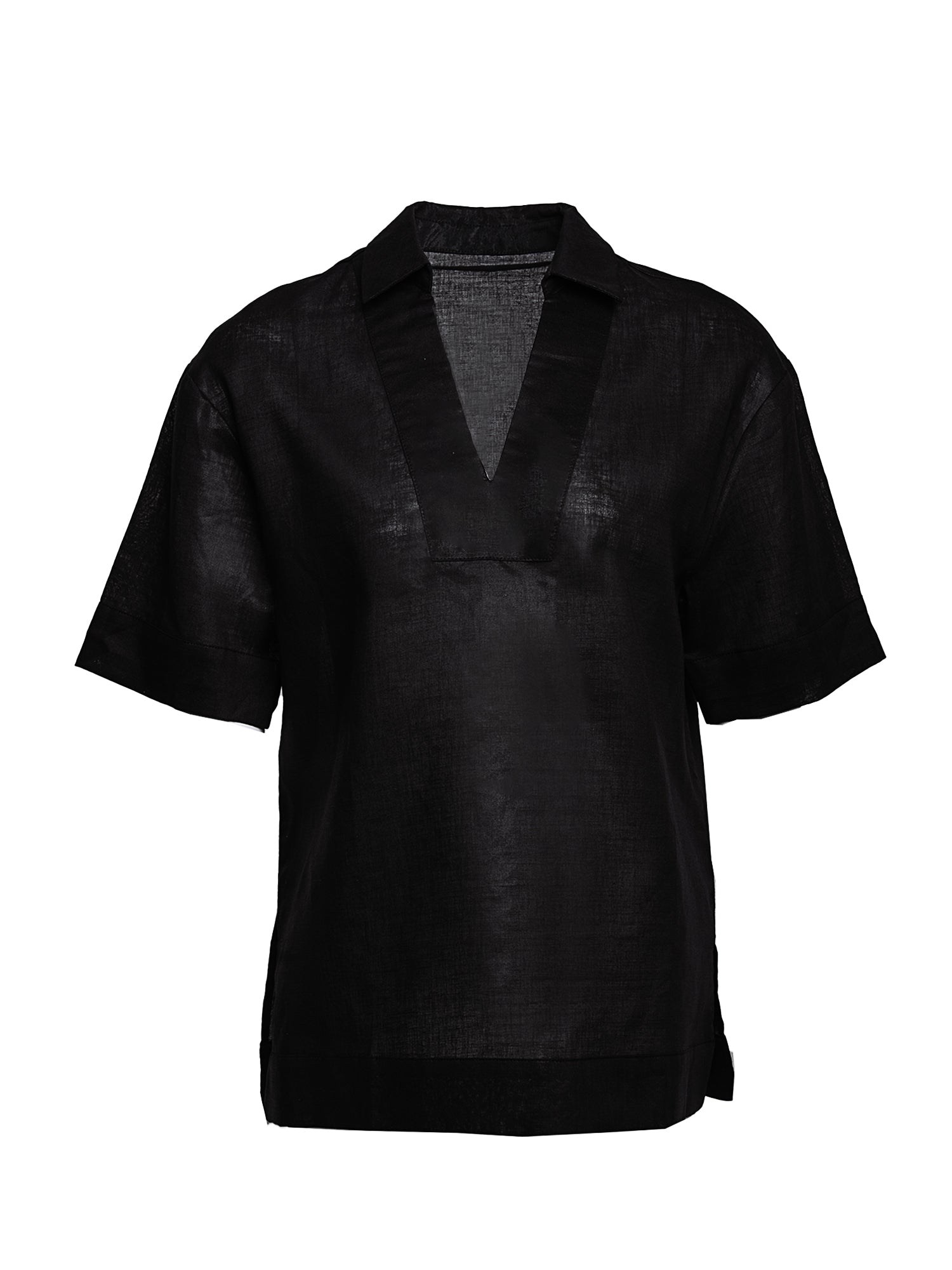 Josiane Linen Top