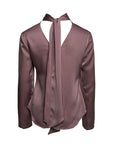 Sylvie Long Sleeve Sash Top