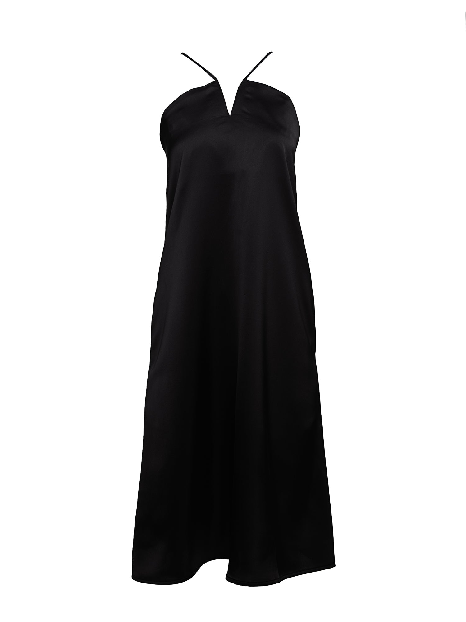 Lilou Spaghetti Strap A-Line Midi Dress