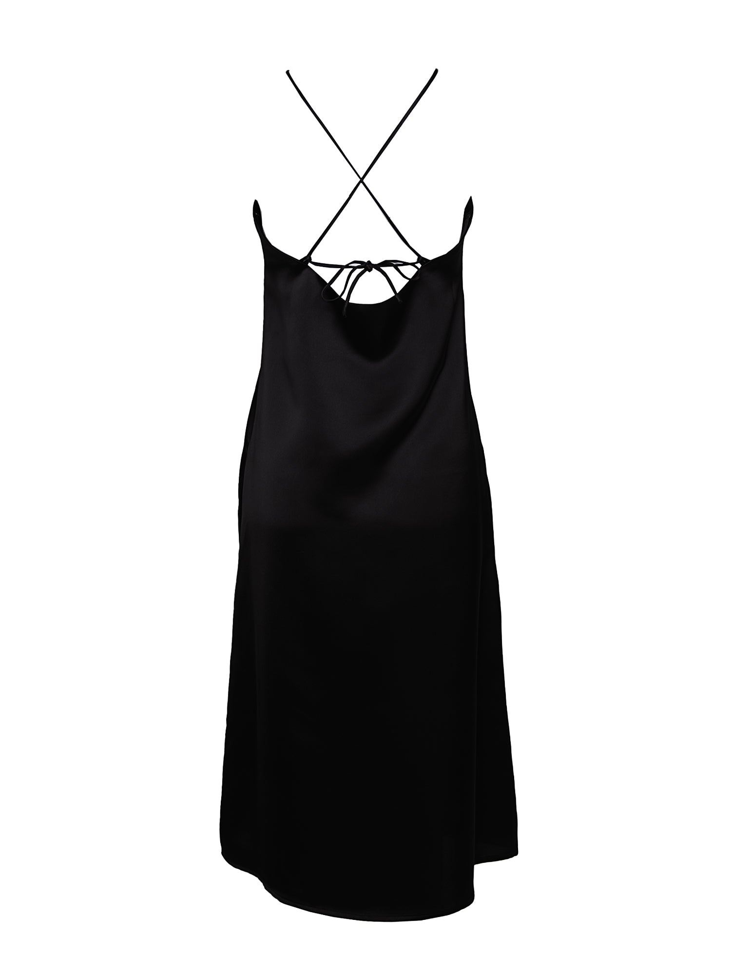 Lilou Spaghetti Strap A-Line Midi Dress