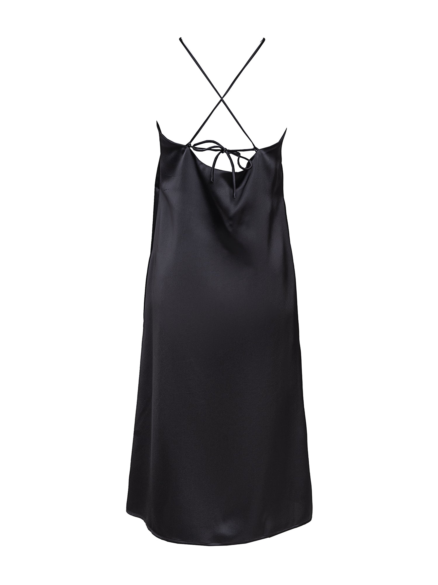 Lilou Spaghetti Strap A-Line Midi Dress