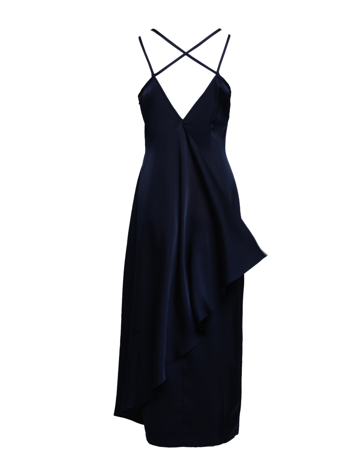 Genie Back Ruffle Fitted Dress