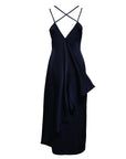 Genie Back Ruffle Fitted Dress
