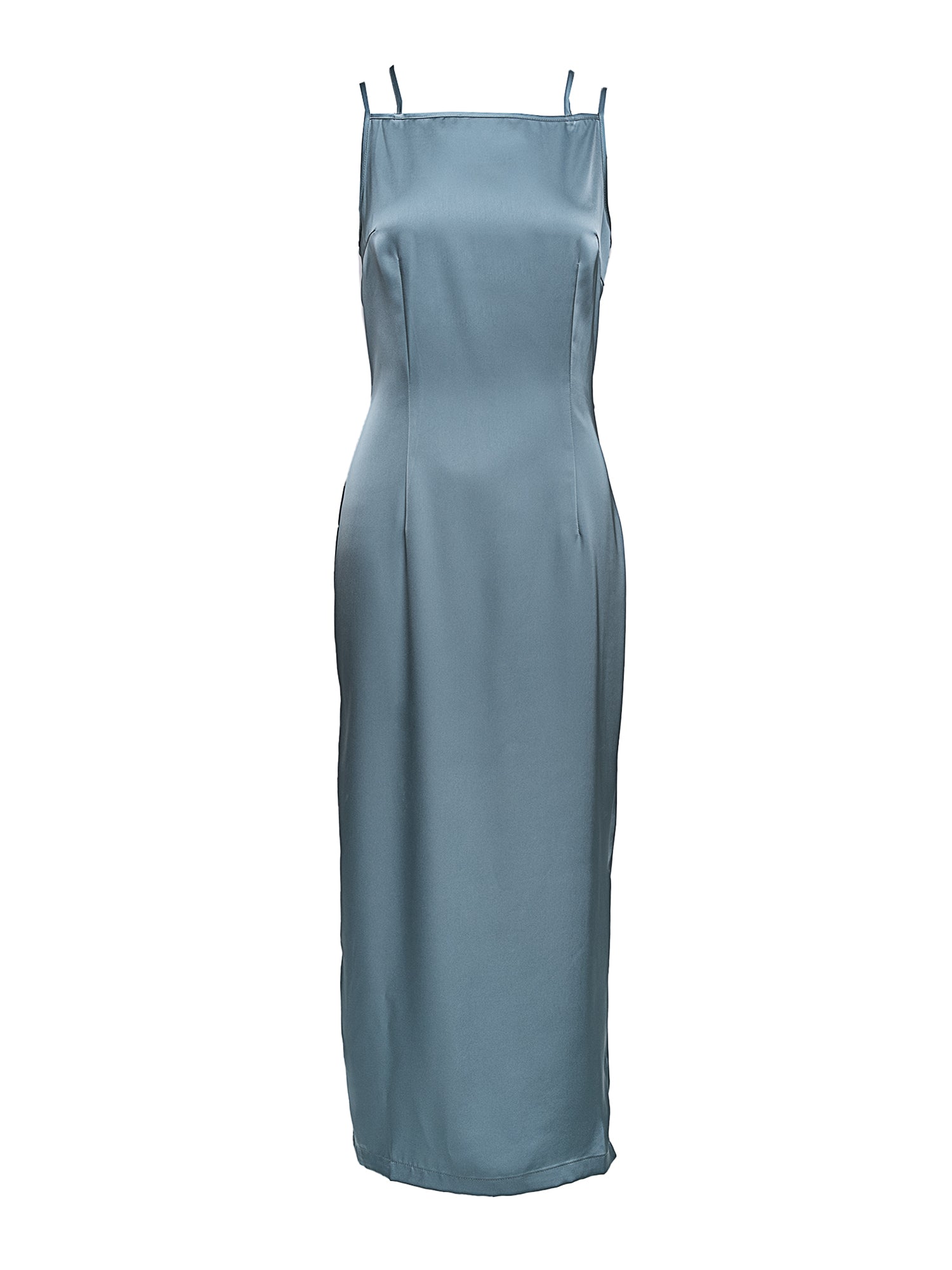 Genie Back Ruffle Fitted Dress
