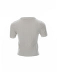 Cable Knit Short Sleeve Top