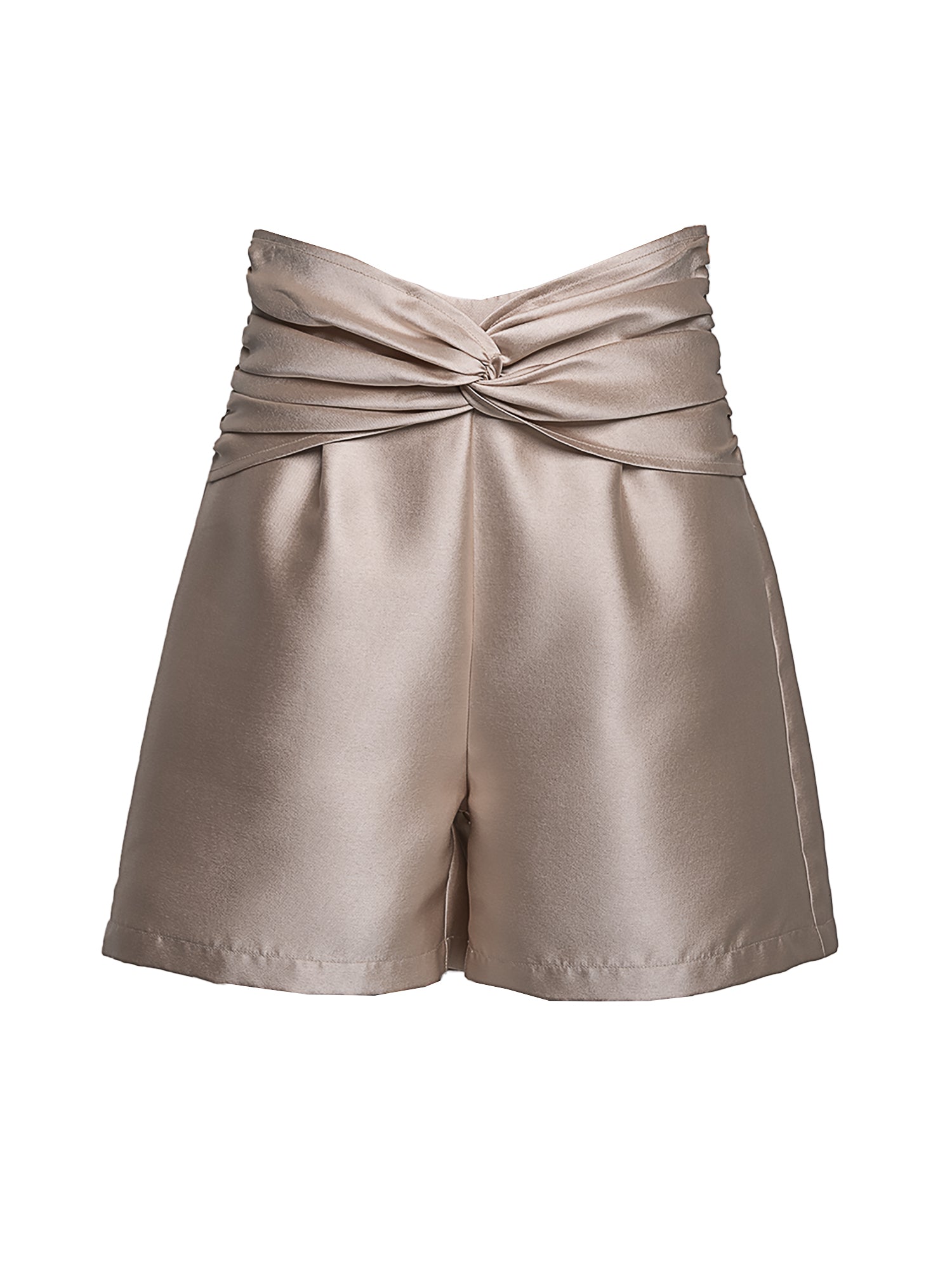 Marcelia Draped Twist Shorts