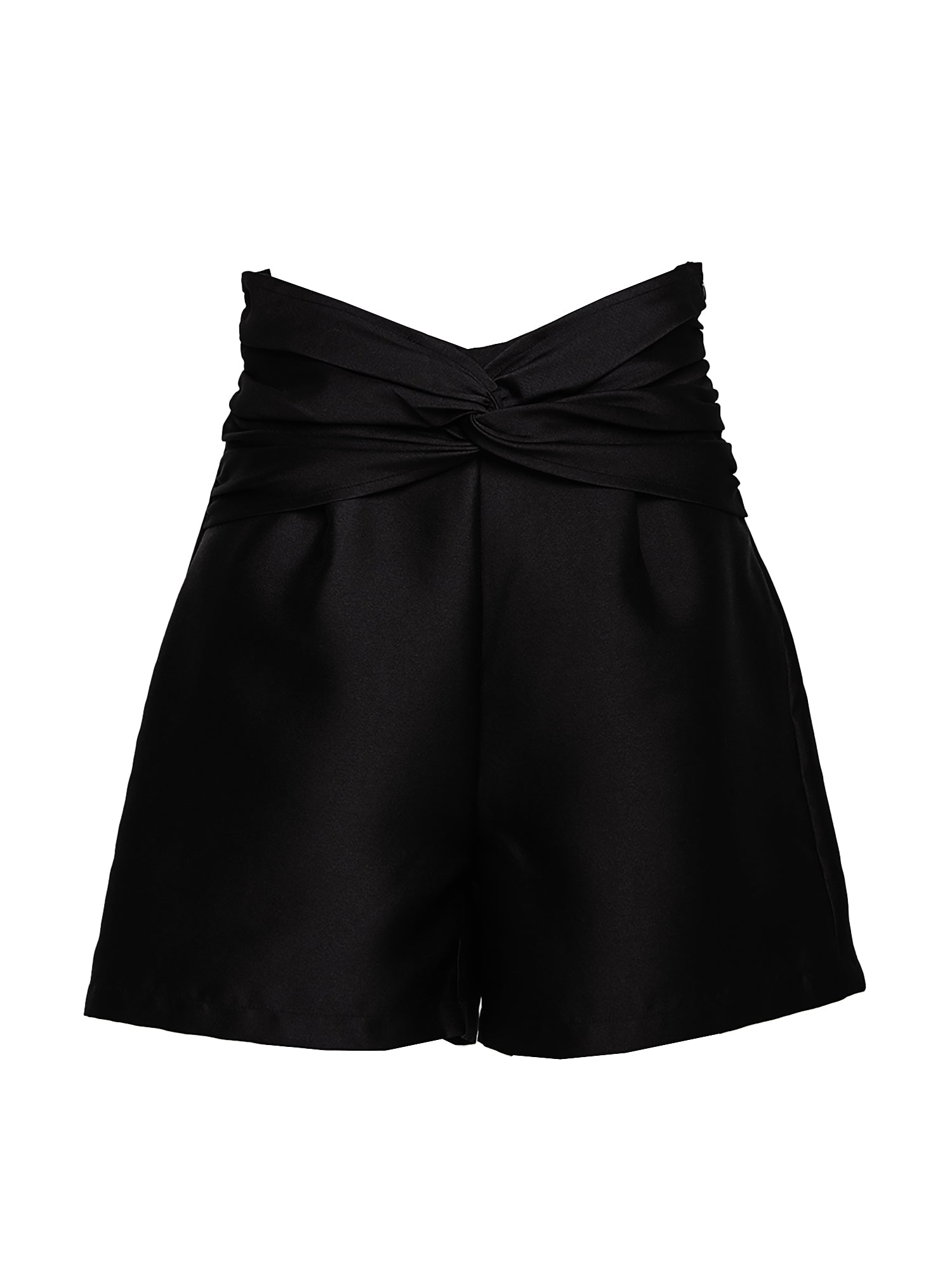 Marcelia Draped Twist Shorts
