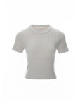 Cable Knit Short Sleeve Top