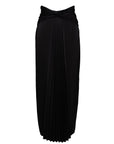 Yevette Drape Twist Midi Skirt