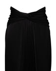 Yevette Drape Twist Midi Skirt