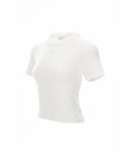 Cable Knit Short Sleeve Top