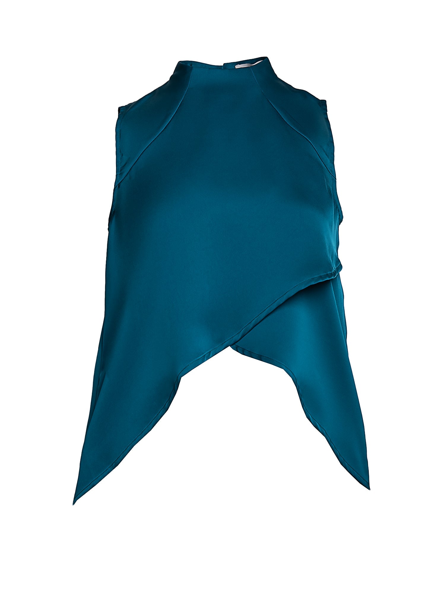 Jia Crossover Sleeveless Top