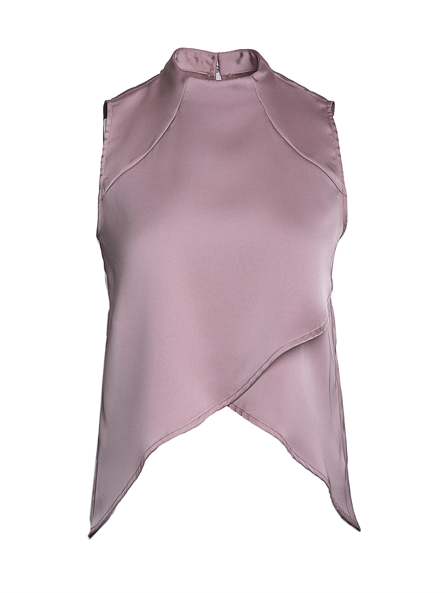 Jia Crossover Sleeveless Top
