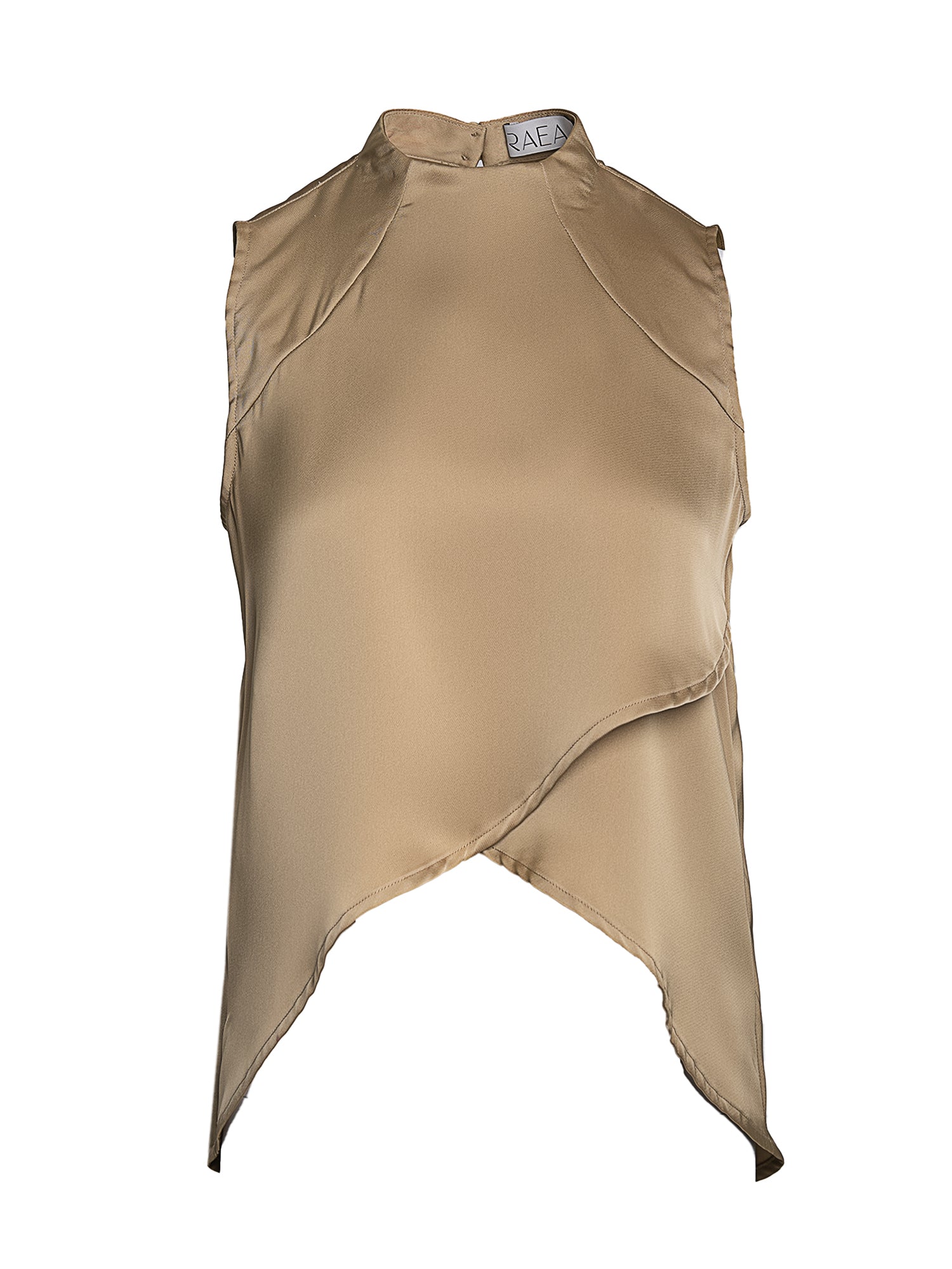 Jia Crossover Sleeveless Top