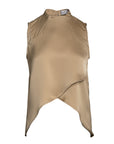 Jia Crossover Sleeveless Top