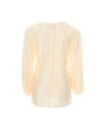 Sheer Button Blouse