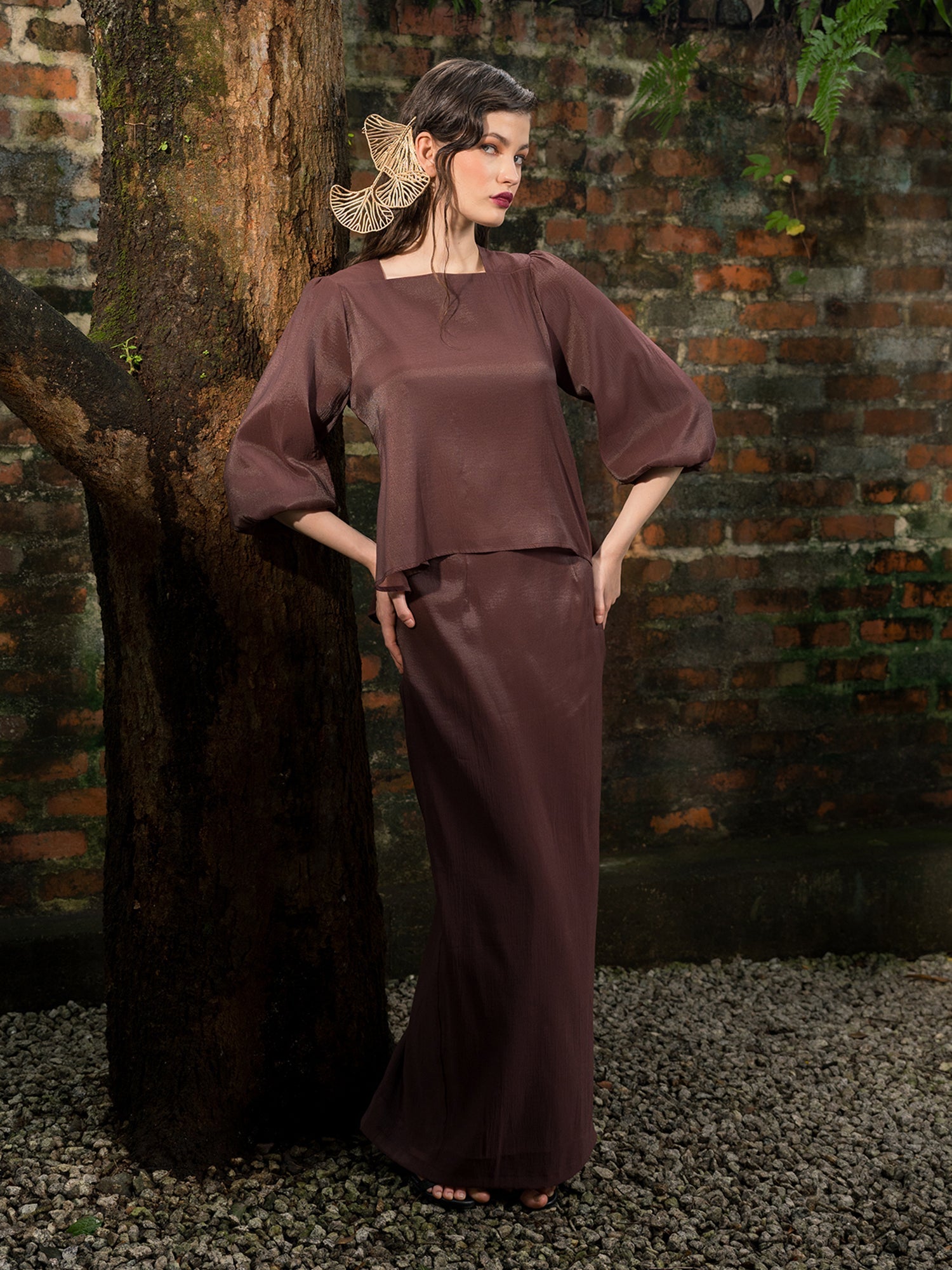 Zaida Modern Kurung Set