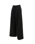 Pinstripe Wide Leg Pants