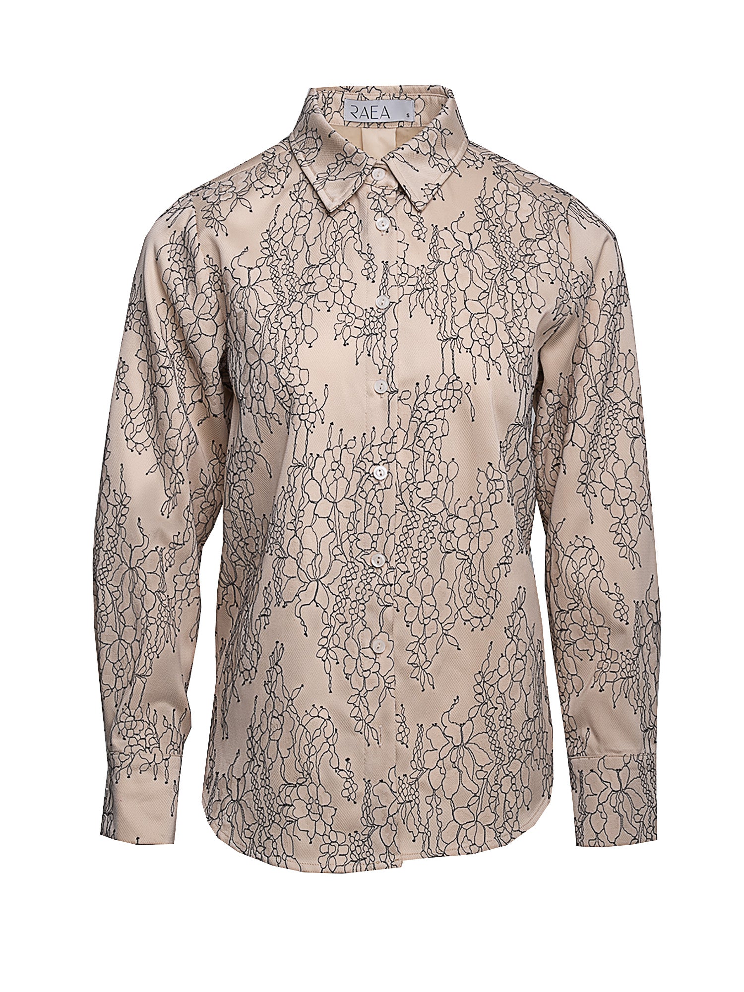 Jeanne Long Sleeve Lace Shirt