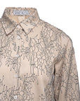 Jeanne Long Sleeve Lace Shirt