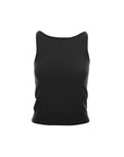 Boat-Neck Knit Tank Top