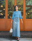 Textured Yarn Knit Cropped Top