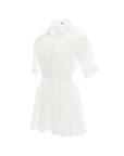 Utility Collared Shirt-Dress