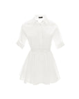 Utility Collared Shirt-Dress