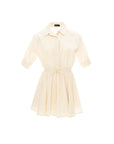 Utility Collared Shirt-Dress