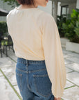 Sheer Button Blouse