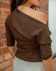Asymmetrical Shoulder Top