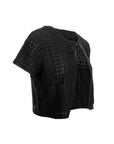 Lace Tie-Front Cardigan