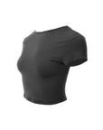 Open-Back Cropped Top