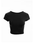 Open-Back Cropped Top